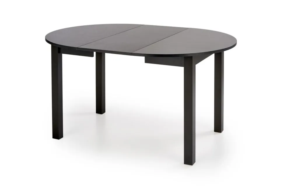 Stół okrągły rozkładany 102-142 cm Hauss ST44M czarny