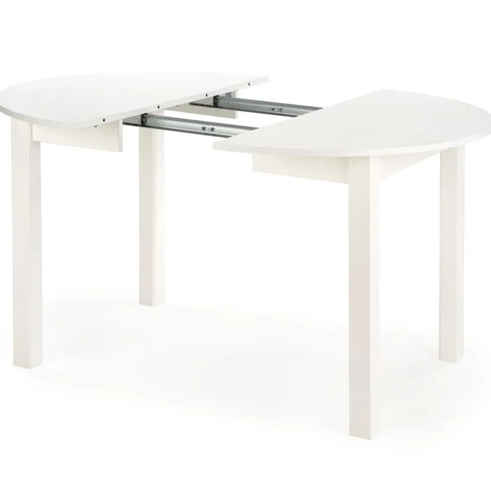 Stół okrągły rozkładany 102-142 cm Hauss ST44M biały