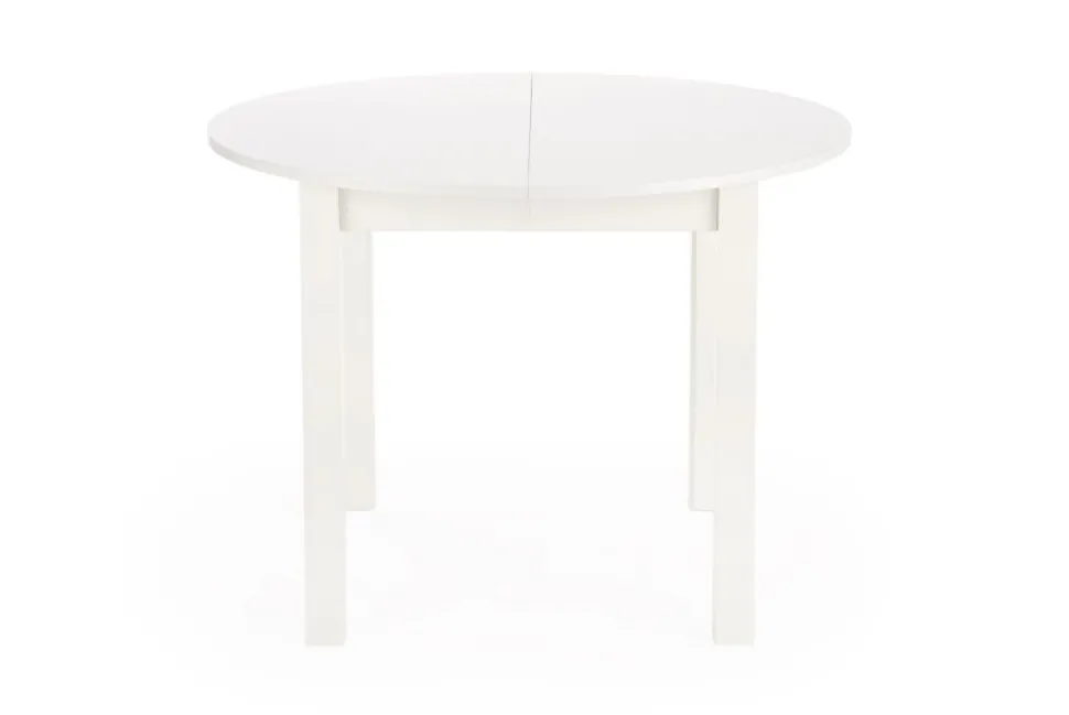 Stół okrągły rozkładany 102-142 cm Hauss ST44M biały