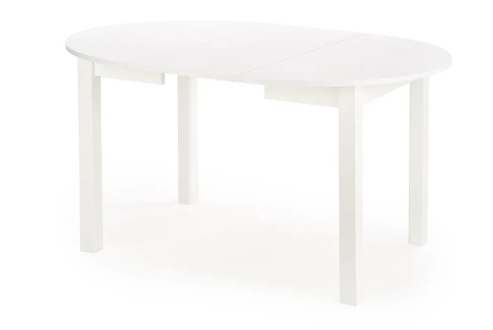Stół okrągły rozkładany 102-142 cm Hauss ST44M biały