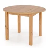 Stół okrągły rozkładany 102-142 cm Hauss ST44M dąb artisan