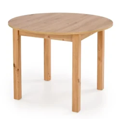 Stół okrągły rozkładany 102-142 cm Hauss ST44M dąb artisan