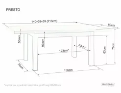 Stół Presto