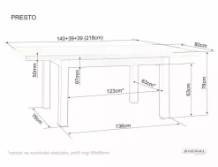 Stół Presto