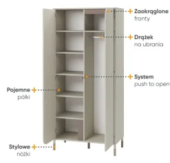 Szafa młodzieżowa Lenart Harmony HR-01