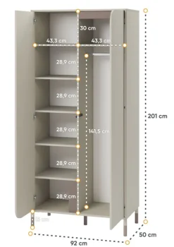 Szafa młodzieżowa Lenart Harmony HR-01