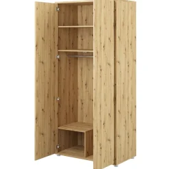 SZAFA NA UBRANIA BC-20 DO PÓŁKOTAPCZANU BED CONCEPT DĄB ARTISANLenart