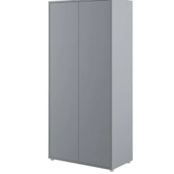 SZAFA NA UBRANIA BC-20 DO PÓŁKOTAPCZANU BED CONCEPT SZARA Lenart