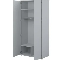 SZAFA NA UBRANIA BC-20 DO PÓŁKOTAPCZANU BED CONCEPT SZARA Lenart