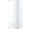 SZAFA NA UBRANIA BC-20 DO PÓŁKOTAPCZANU BED CONCEPT BIAŁA POŁYSK Lenart