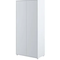 SZAFA NA UBRANIA BC-20 DO PÓŁKOTAPCZANU BED CONCEPT BIAŁA POŁYSK Lenart