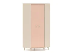 Szafa narożna Mevel 01 ML Meble – Millenial Pink / Piasek Pustyni