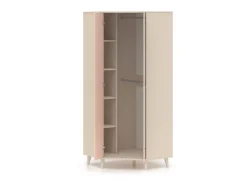 Szafa narożna Mevel 01 ML Meble – Millenial Pink / Piasek Pustyni