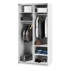 Szafa przesuwna z lustrem 120 cm Lenart Maxi MX-01