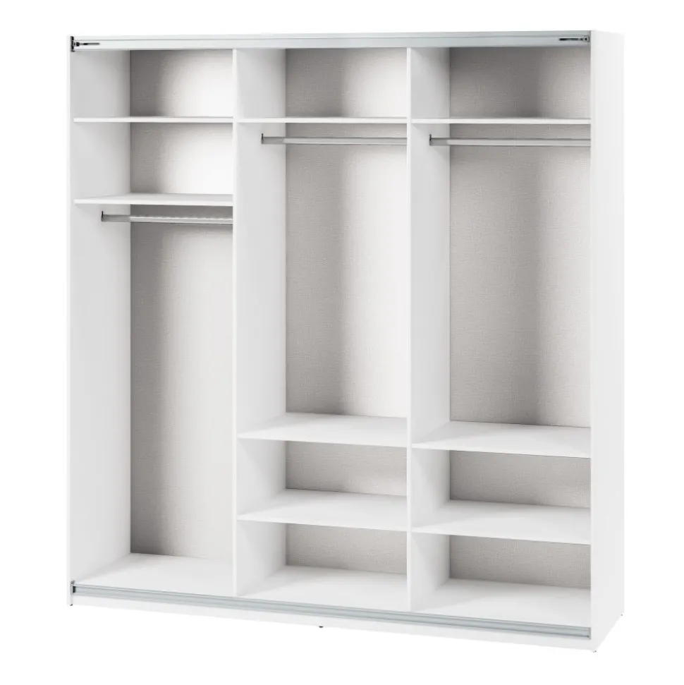 Szafa przesuwna z lustrem 220 cm Lenart Maxi MX-05