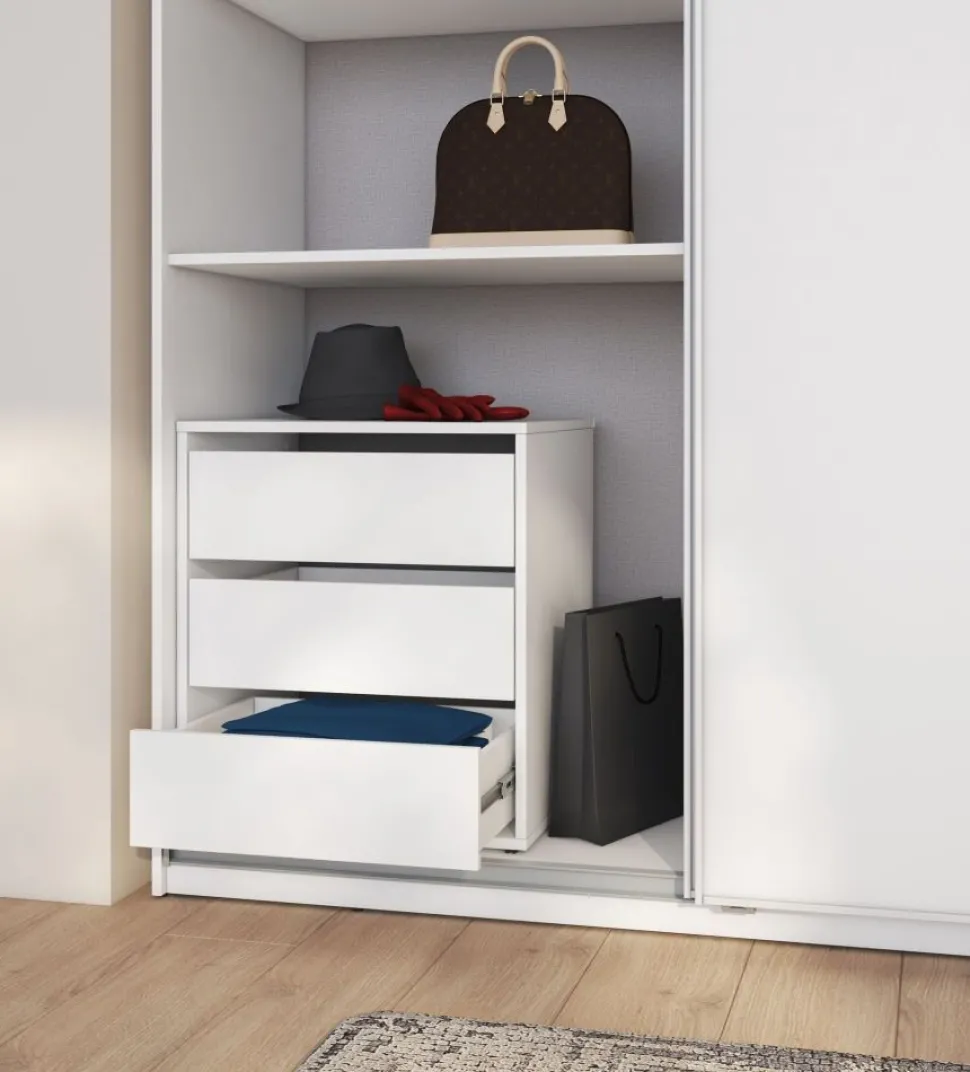 Szafa przesuwna z lustrem 150 cm Lenart Maxi MX-02