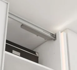 Szafa przesuwna z lustrem 200 cm Lenart Maxi MX-04