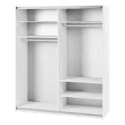 Szafa przesuwna z lustrem 200 cm Lenart Maxi MX-04
