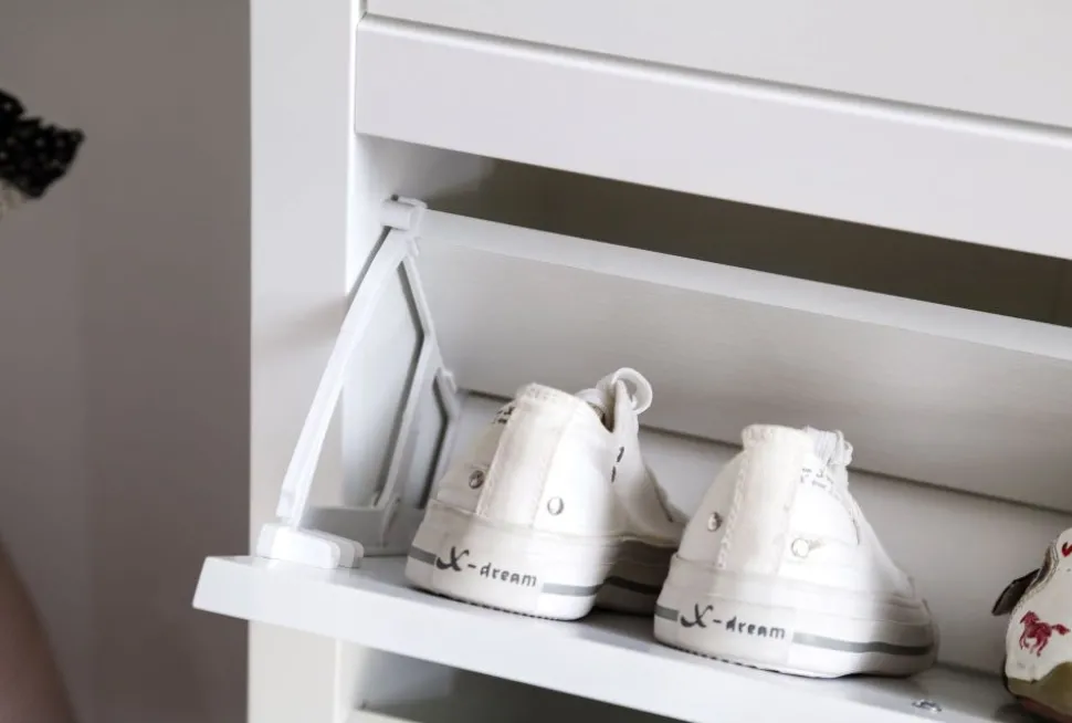 Szafka na buty biała Mebelbos Ole 3k