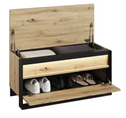 Szafka na buty Lenart Quant QG-03 dąb artisan
