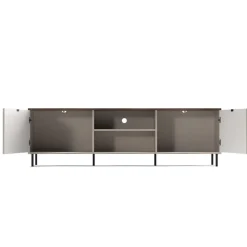 Szafka RTV do salonu EVO 2D/180 cm kaszmir / dąb castello EO-03