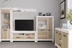 Szafka RTV dwie szuflady do pokoju dziennego Belen