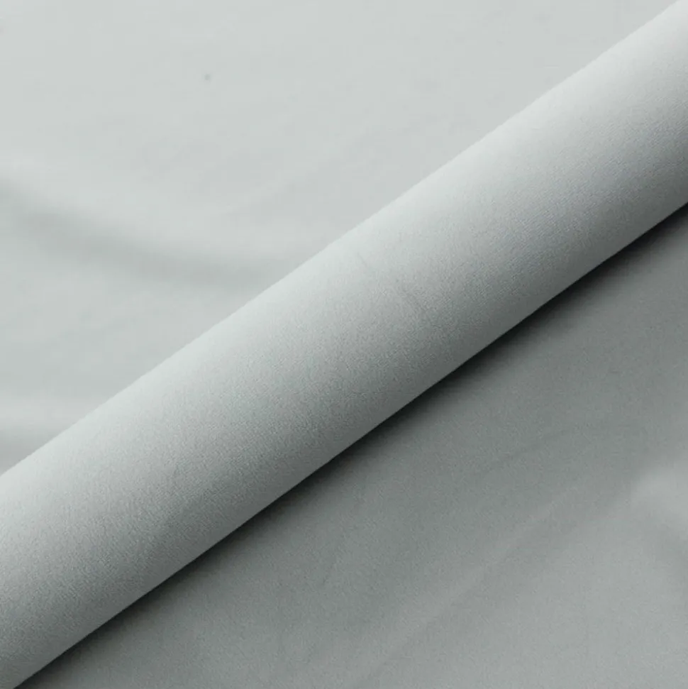 Szara pufa okrągła welurowa Hauss Roller szary jasny Magic Velvet 2239