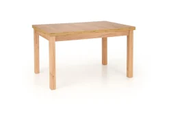 TIAGO 2 stół rozkładany 140-220/80 blat: dąb craft, nogi: dąb craft (3p=1szt)1 sztuka
