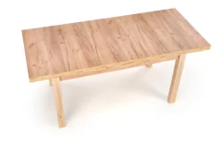 TIAGO 2 stół rozkładany 140-220/80 blat: dąb craft, nogi: dąb craft (3p=1szt)1 sztuka