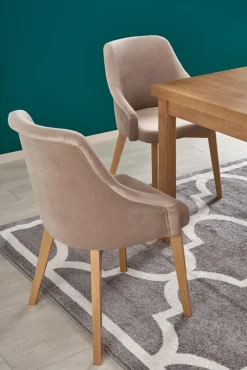 TIAGO 2 stół rozkładany 140-220/80 blat: dąb craft, nogi: dąb craft (3p=1szt)1 sztuka