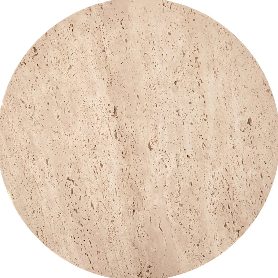 TRAVERSO ława, trawertyn / biały (1p=1szt)1 sztuka