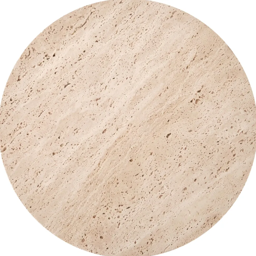 TRAVERSO S ława, trawertyn / biały (1p=1szt)1 sztuka