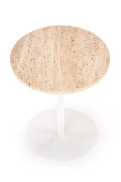 TRAVERSO S ława, trawertyn / biały (1p=1szt)1 sztuka