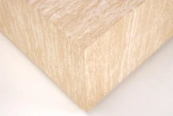 TRAVERTINO KWADRAT ława, trawertyn (1p=1szt)1 sztuka