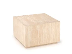 TRAVERTINO KWADRAT ława, trawertyn (1p=1szt)1 sztuka