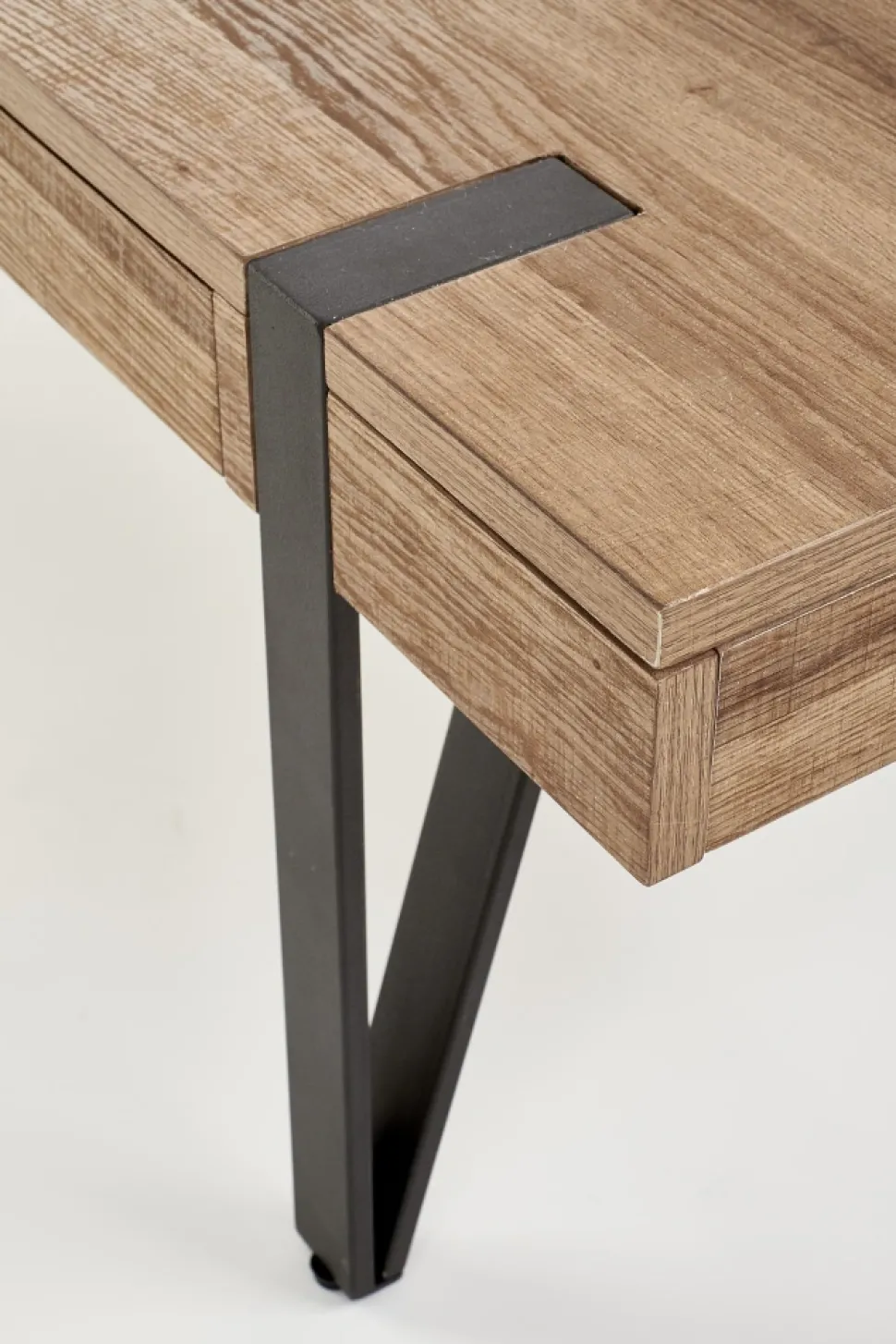 TULUZA ława orzech miodowy / czarny (1p=1szt)1 sztuka