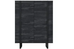 VERICA KOMODA 120 2D - charcoal flow / czarne nogi