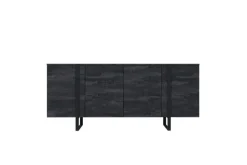 VERICA KOMODA 200 4D - charcoal flow / czarne nogi