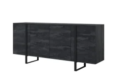 VERICA KOMODA 200 4D - charcoal flow / czarne nogi