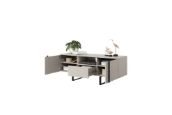 VERICA RTV 150 2D1SZ - cashmere / czarne nogi