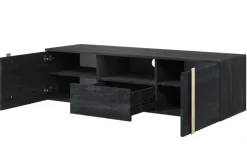 VERICA RTV 150 2D1SZ - charcoal flow / złote uchwyty / wisząca