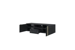 VERICA RTV 150 2D1SZ - charcoal flow / złote uchwyty / wisząca