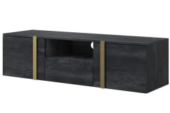 VERICA RTV 150 2D1SZ - charcoal flow / złote uchwyty / wisząca