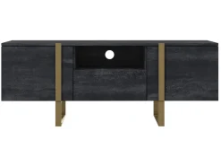 VERICA RTV 150 2D1SZ - charcoal flow / złote nogi