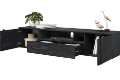 VERICA RTV 200 2D2SZ - charcoal flow / czarne uchwyty / wisząca