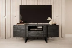 VERICA RTV 150 2D1SZ - charcoal flow / czarne nogi