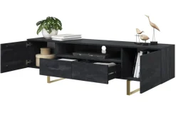 VERICA RTV 200 2D2SZ - charcoal flow / złote nogi