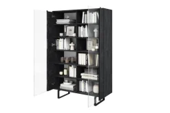 VERICA WITRYNA 120 2D - charcoal flow / czarne nogi