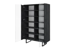 VERICA WITRYNA 120 2D - charcoal flow / czarne nogi