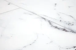 VERTIGO stół rozkładany, blat - biały marmur, nogi - czarny (2p=1szt)1 sztuka